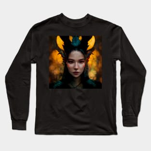 Forest Dragon Queen Long Sleeve T-Shirt